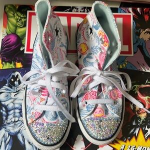 Converse Warhol mermaid size 1 girls